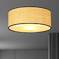 Emibig Emibig Varde grote textiel plafondlamp rond 3x E27 - Perfecte verlichting voor elke ruimte