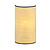 Varde wall lamp in woven textile natural color 1x E14