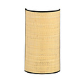Varde wall lamp in woven textile natural color 1x E14
