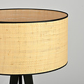 Varde 3-leg floor lamp with textile shade tube 1x E27
