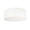 Skive large white and gold ceiling lamp round 3x E27