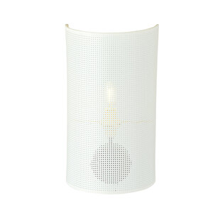 Emibig Applique murale Skive en métal blanc 1x E14