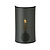 Skive black and gold wall lamp in metal 1x E14