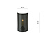 Emibig Emibig Skive black and gold wall lamp in metal 1x E14 - Ideal lighting for your bedroom