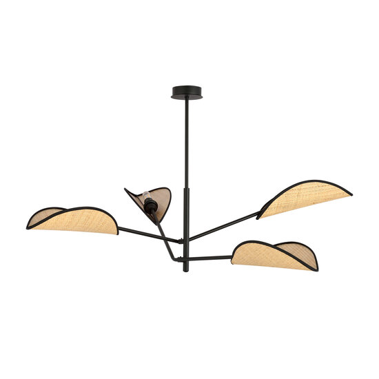 Emibig Emibig Aabenraa 4x E14 hermosa lámpara colgante y alas - Ideal para una iluminación elegante