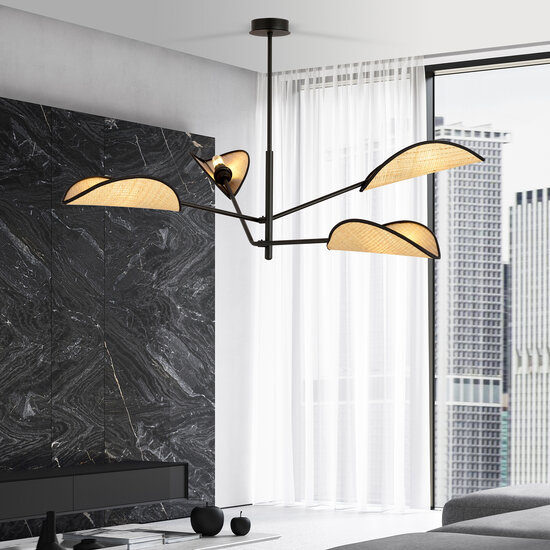 Aabenraa 4x E14 beautiful hanging lamp and wings