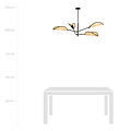 Aabenraa 4x E14 beautiful hanging lamp and wings
