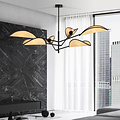 Aabenraa large 6x E14 beautiful hanging lamp with wings