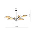 Aabenraa large 6x E14 beautiful hanging lamp with wings