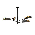 Emibig Emibig Skanderborg 4x E14 prachtige zwarte hanglamp en vleugels - Perfecte verlichting voor elke ruimte