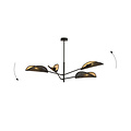 Skanderborg 4x E14 beautiful black hanging lamp and wings