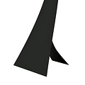 Holstebro schwarze Stehleuchte mit Textilschirm 1x E27