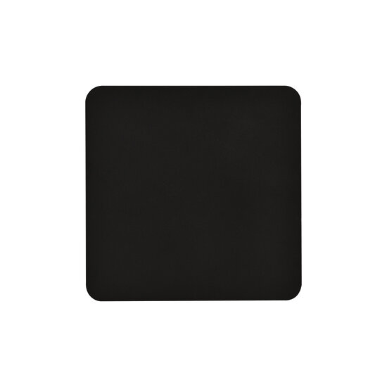 Applique Haderslev noire carrée avec connexion G9