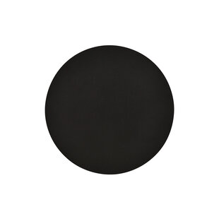Haderslev round black wall lamp with G9 connection