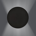 Haderslev round black wall lamp with G9 connection