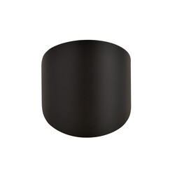 Haderslev semi-circular black wall lamp with G9 connection