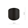 Emibig Emibig Haderslev semi-circular black wall lamp with G9 connection - Ideal for creating a cozy atmosphere