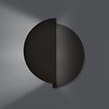 Emibig Emibig Haderslev 2 halve ronde zwarte wandlamp met G9 aansluiting - Perfect voor sfeervolle verlichting in uw interieur