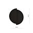Emibig Emibig Haderslev 2 half round black wall lamp with G9 connection - Ideal for creating a cozy atmosphere in your home