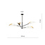 Emibig Emibig Svendborg 4x E14 beautiful black hanging lamp and white wings - Perfect lighting for any space