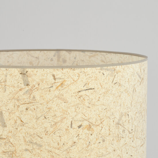 Lampadaire Greve à 3 pieds avec tube d'abat-jour en textile robuste 1x E27