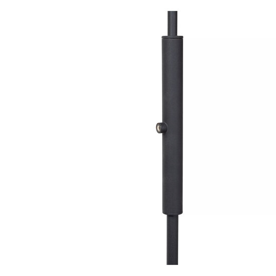Lampadaire rechargeable avec LED tactile sans fil noir, dimmable en 3 étapes