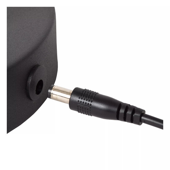 Lampadaire rechargeable avec LED tactile sans fil noir, dimmable en 3 étapes