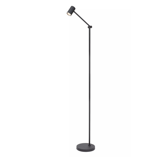 Lampadaire rechargeable avec LED tactile sans fil noir, dimmable en 3 étapes
