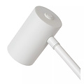 Oplaadbare witte staande lamp met touch snoerloos LED 3 stap dimbaar