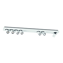 Fantasia Nysit plafondlamp 7x GU10 LED zwart, dimbaar