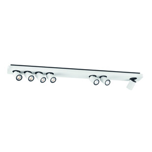 Fantasia Nysit lámpara de techo 7x GU10 LED negro, regulable