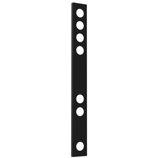 Fantasia Fantasia Nysit ceiling lamp 7x GU10 LED black, dimmable, adjustable, 113.5cm, 2800K