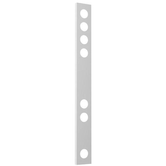 Fantasia Fantasia Nysit lámpara de techo 7x GU10 LED negro, regulable, orientable, 113,5cm, 2800K