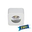 Deckenleuchte LED quadratisch weiß oder schwarz treiberlos 62mm 5W