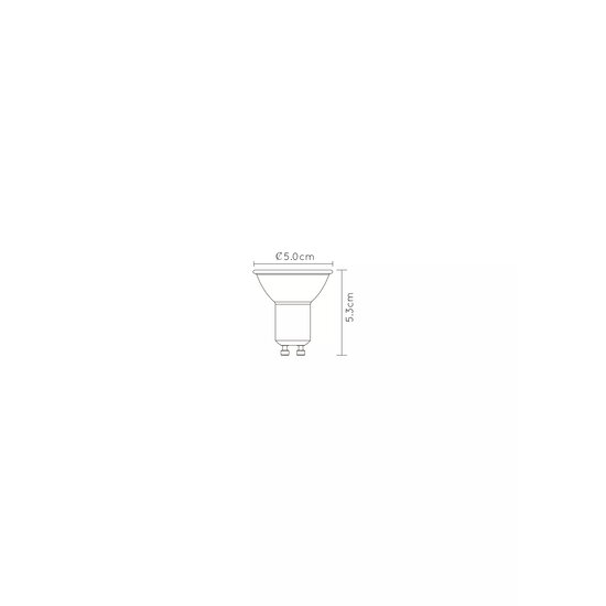 LED-Spot 5W dimmbar GU10