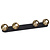 Fantasia Fantasia Triton ceiling lamp 4-light black/bronze GU10