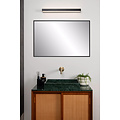 Hedendaagse zwarte spiegellamp badkamer 8W 3000K IP44 60cm