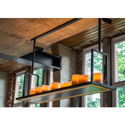 Lampe suspendue de plafond de patio en verre craquelé de conception d' ampoule de suspension extérieure solaire de LED, ETC Shop: lampes,  mobilier, technologie. Tout d'une source.