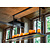 Authentage Lampe suspendue avec bougies 16 x LED design rural bronze