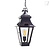 Authentage Lampe suspendue lanterne laiton rural 60cm bronze