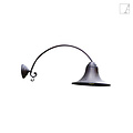 Authentage Outdoor wall lamp rural bronze arc E27 60cm deep