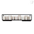 Authentage Lampe de table style campagnard LED bronze-chrome-nickel 9x bougie