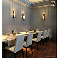Authentage Applique style campagnard LED bronze-chrome-nickel 1 bougie