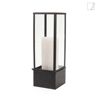 Table lamp rural style LED design 1 candle 450mm wide