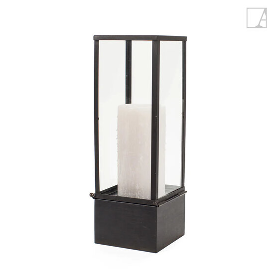 Authentage Table lamp rural style LED design 1 candle 450mm wide