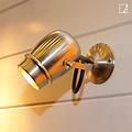 Authentage Adjustable rural outdoor wall lamp bronze-chrome-nickel-brass GU10