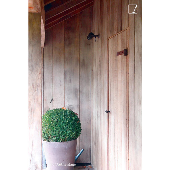 Authentage Verstellbare ländliche Außenwandleuchte Bronze-Chrom-Nickel-Messing GU10