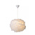 Lampe suspendue 50 cm avec plumes blanches Plumes E27