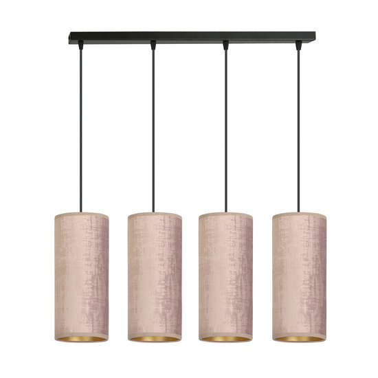 Emibig Emibig Rebild 4 cylinders large hanging lamp pink 4x E27 - Ideal for creating a cozy atmosphere