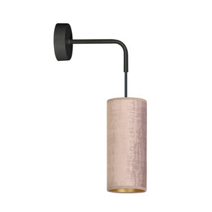 Rebild roze wandlamp 1x E27 design afgewerkt